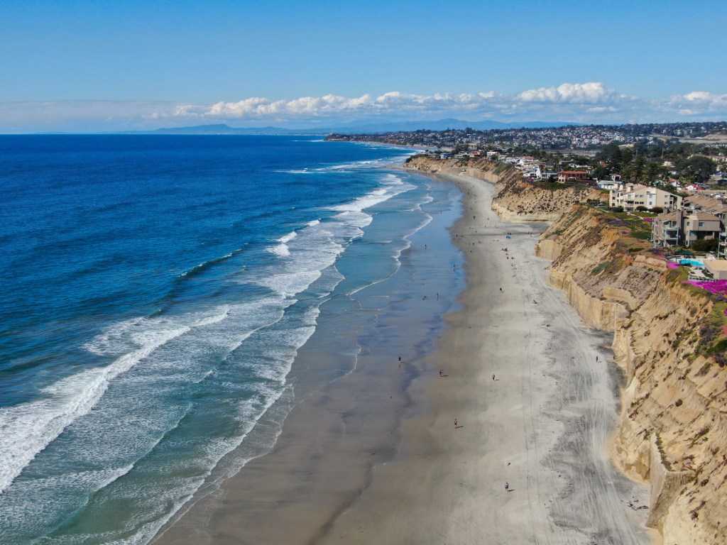 Aerial of Solana Beach